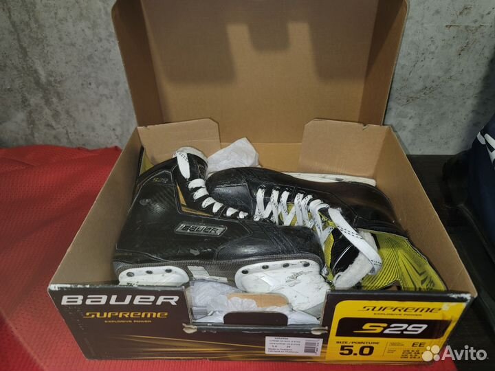 Коньки Bauer supreme S29, размер 5.0