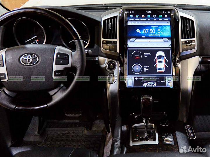 Магнитола Toyota Land Cruiser 200 TeslaQ6