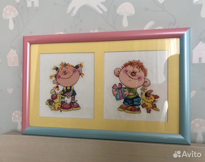 Картина вышитая крестом