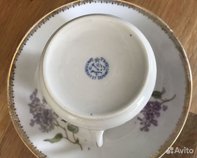 Чайная пара Сирень Вербилки