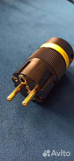 Штекер для сетевого кабеля 220V Hi-End