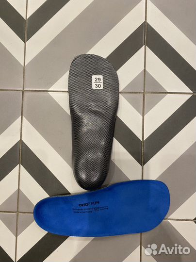 Стельки ортопедические детские