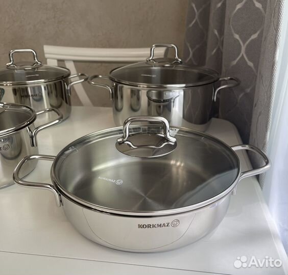 Набор кастрюль Коркмаз