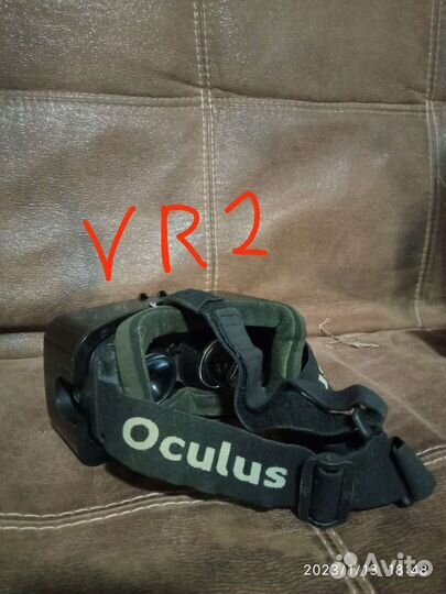 Очки VR Oculus Rift DK2 и игровой руль Logitech
