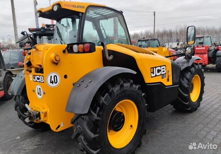 Телескопический погрузчик JCB 536-60 Agri Super, 2017