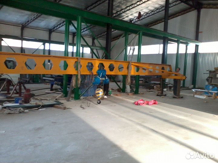 Подкрановые пути, эстакады