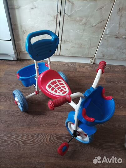 Детский трехколесный велосипед бу