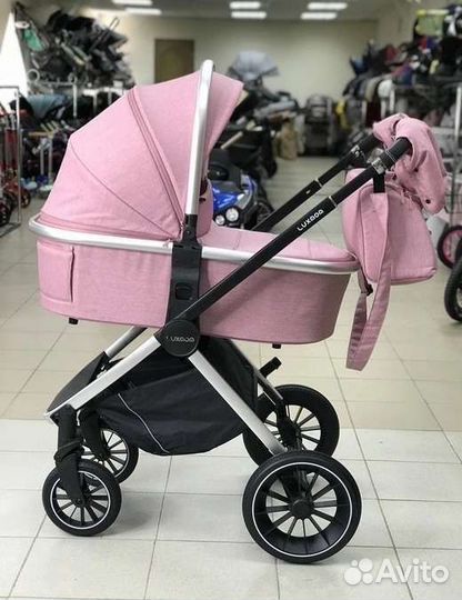 Коляска 2в1 модульная Новая (девочка )