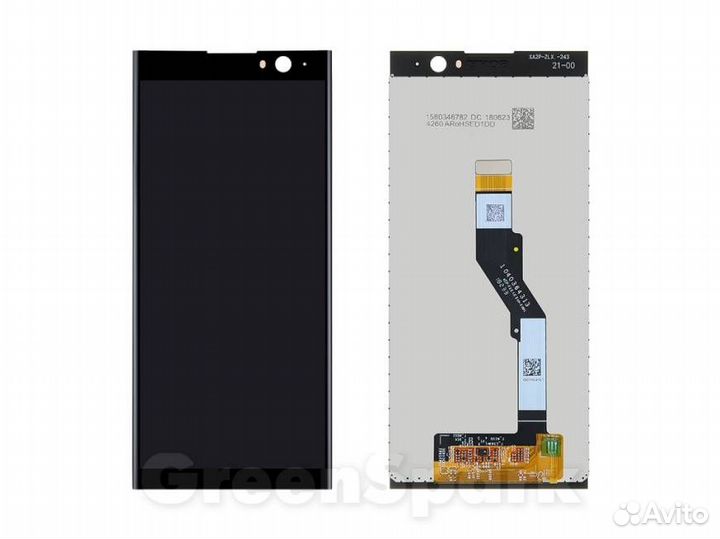Дисплей для Sony Xperia XA2 Plus H4413 +тач черны