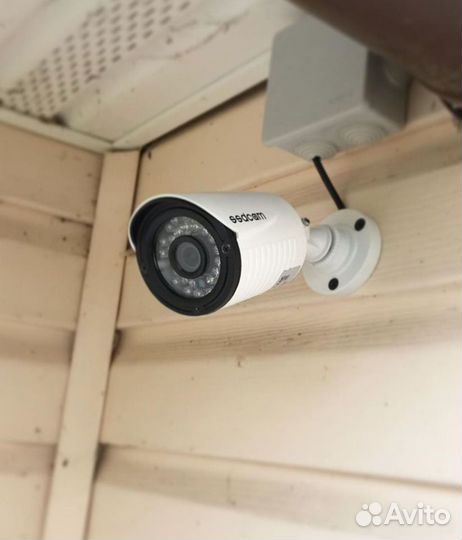 Видеонаблюдение с установкой