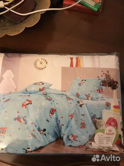 Детское постельное белье 1.5 спальное