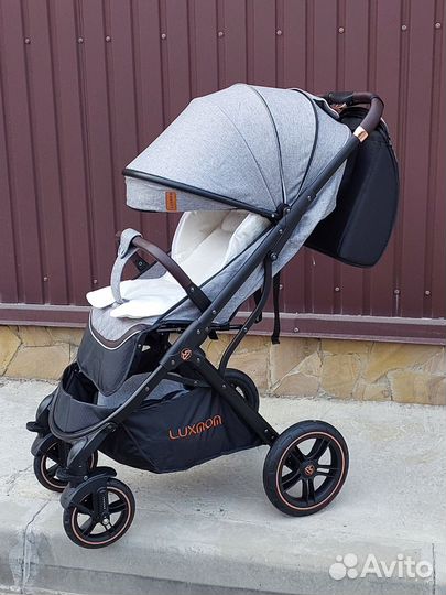 Коляска прогулочная Luxmom 609 (Grey)