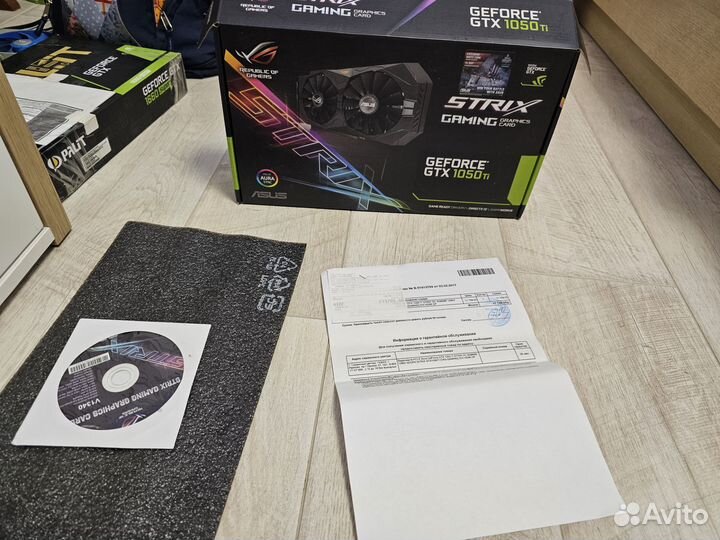 Asus GTX 1050 Ti Rog Strix