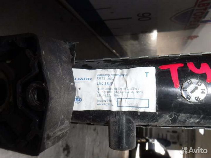 Радиатор двс Skoda Octavia A4 BFQ 2007