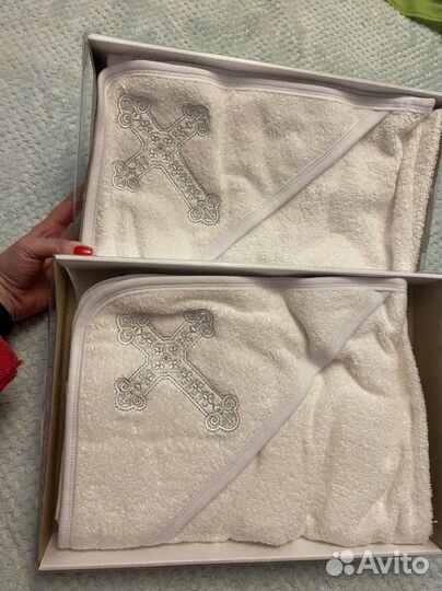 Крестильный набор новый до 2-3 лет