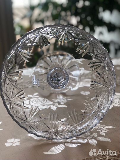 Хрусталь/СССР/ Вазы/винтаж