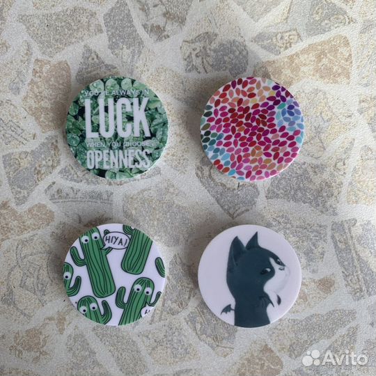 Попсокет Держатель на телефон тик ток аниме