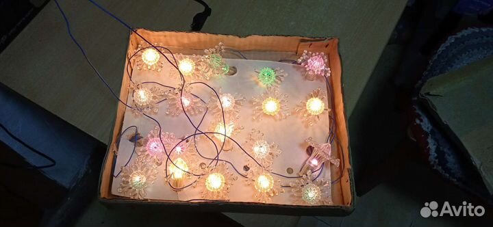 Елочная гирлянда СССР