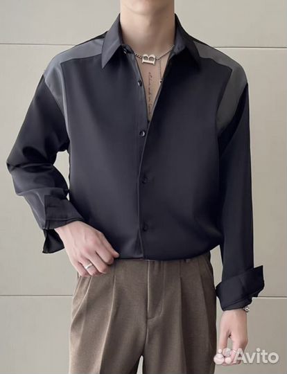 Рубашка мужская (Balenciaga Gucci Vetements)