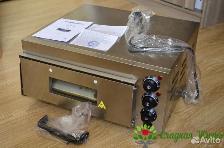 Печь для пиццы hurakan HKN-MD1 34см новая