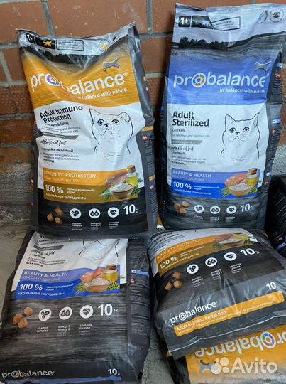 Корм для кошек, Probalance, пробаланс, корм