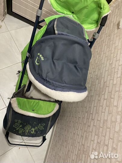 Коляска санки