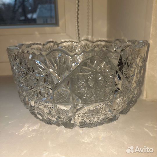 Вазы хрусталь/стекло СССР много
