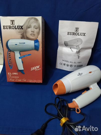 Профессиональный новый Фен еurolux