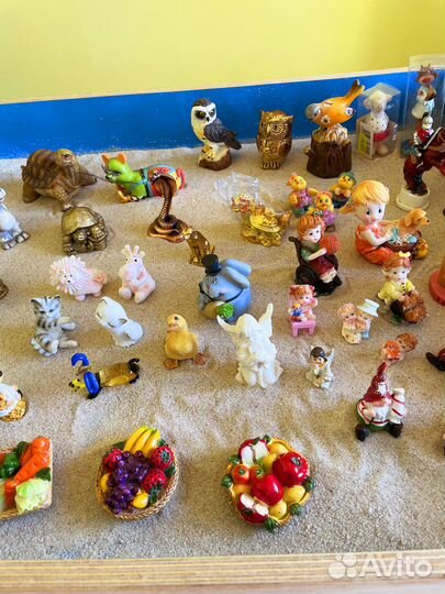 Фигурки для песочной терапии коллекция