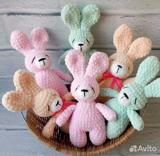 Вязаные игрушки ручной работы
