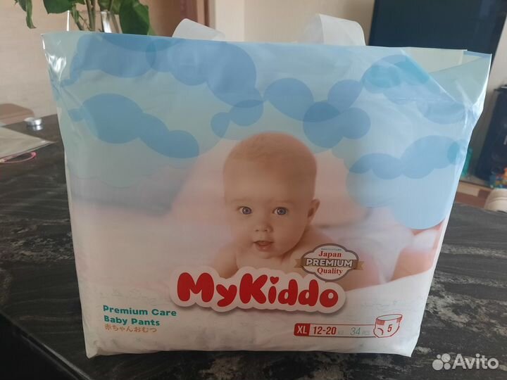Подгузники трусики My Kiddo XL