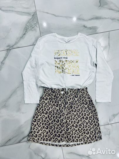 Детские вещи пакетом на девочку 130-146