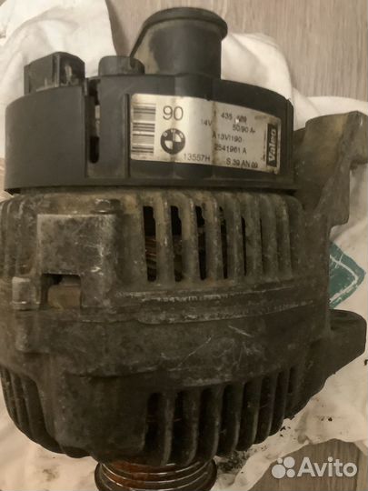 Оригинальный генератор 90 А бмв е46