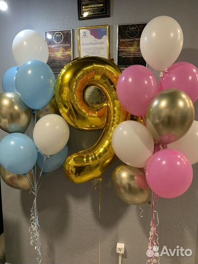 Геливые шары, Девяткино Мурино