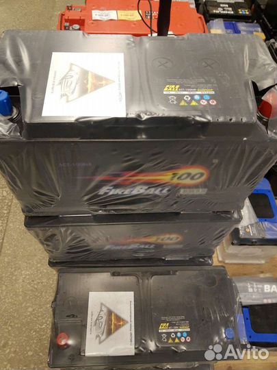 Аккумулятор Fire Ball 100А доставка