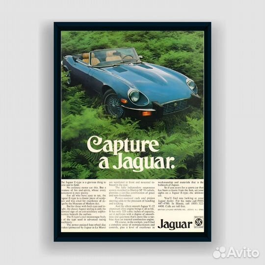Постер Jaguar (А2)