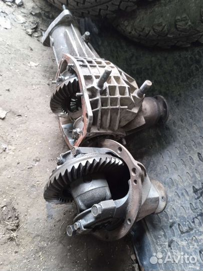 Передний мост и задний редуктор на ниву 2121