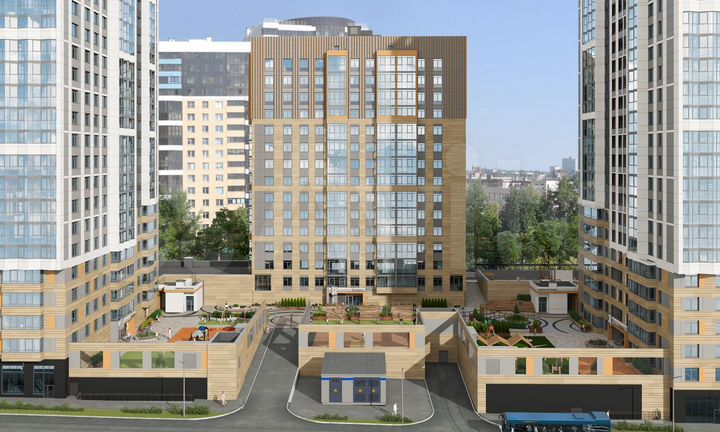 2-к. квартира, 52,9 м², 1/24 эт.