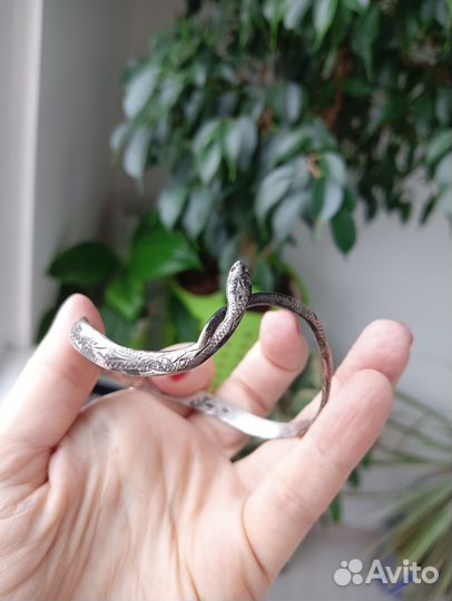 Серебряный браслет СССР