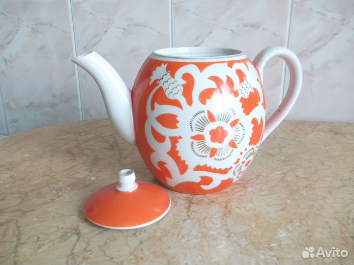 Чайник. Заварочный. СССР и пиалы