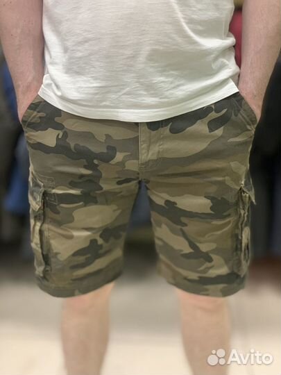 Шорты Карго Мужские Catch Wave Камуфляж С35