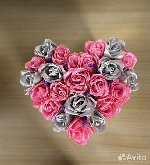 Корзинки с розами, ручная работа