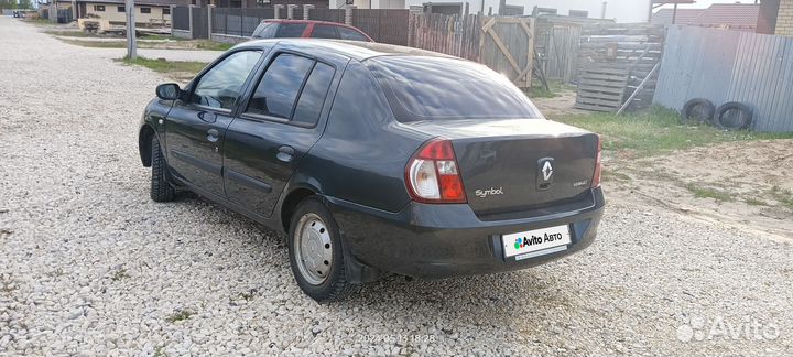 Renault Symbol 1.4 МТ, 2008, 168 000 км
