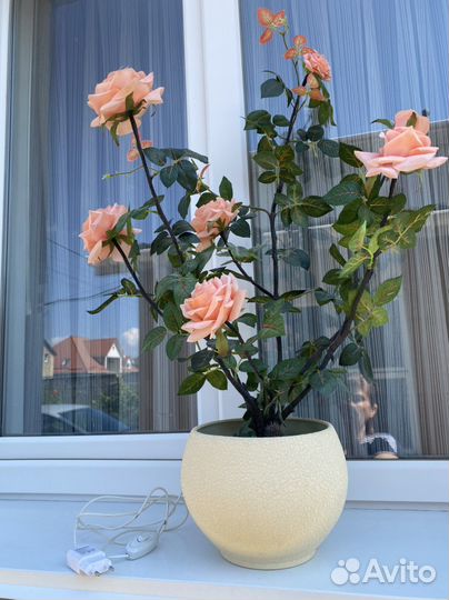 Светильник роза