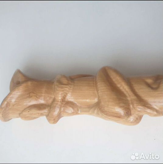 Деревянная композиция любовь-роза в вазе