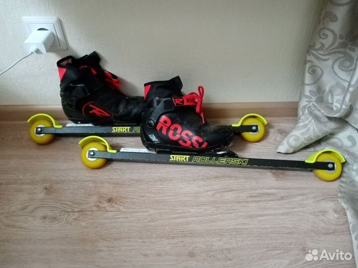 Лыжи роллеры коньковые