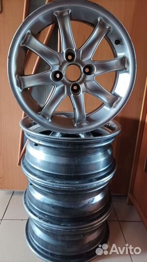 Литые диски 4*100 6j * 15H2