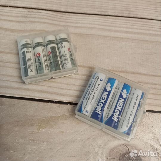 Пальчиковые AA и мизинчиковые AAA аккумуляторы