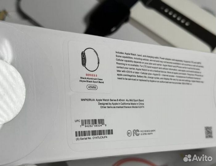 Apple watch 8 оригинальный комплект
