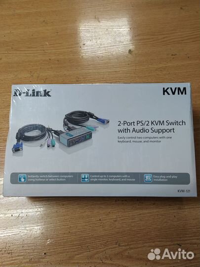 Kvm переключатель D-Link